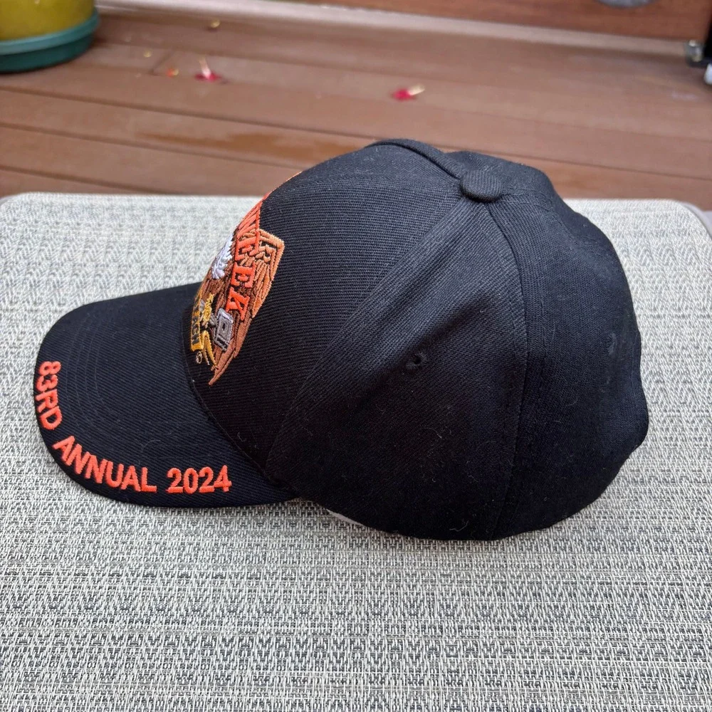 Capsmith Bike Week 2024 Hat Mens OSFM Black Excellent 83rd Annual Daytona Beach
